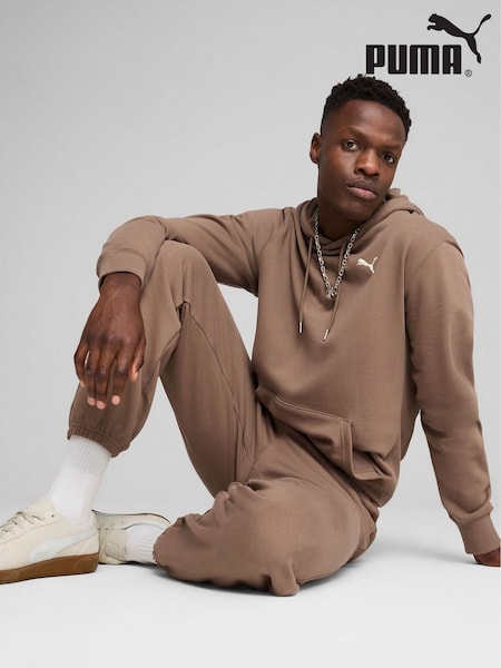 Puma Brown Mens Wardrobe Hoodie (W22045) | £50