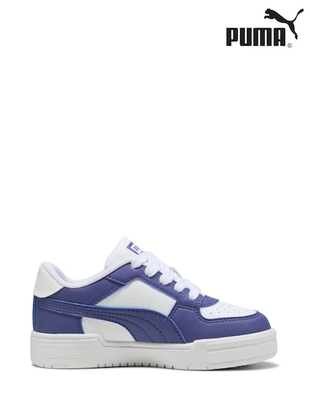 Puma Chalk White Girls CA Pro Classic Trainers (W22162) | £40