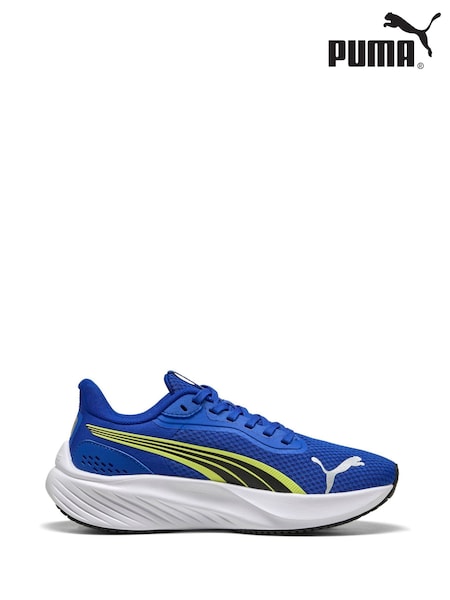 Puma Blue Kids Youth Pounce Lite Running Shoes (W22197) | £38