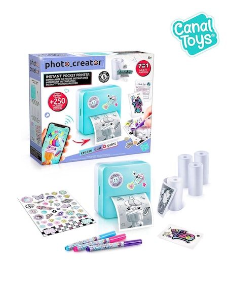 Canal Toys Photo Creator Instant Pocket Printer (W22237) | £28