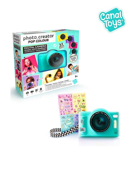 Canal Toys Photo Creator Pop Colour Camera (W22243) | £32