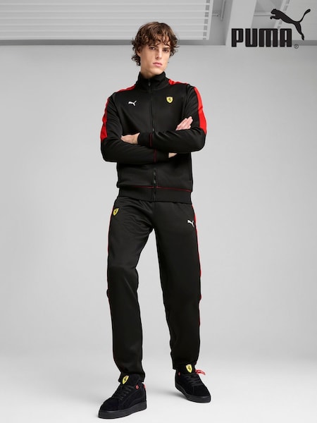 Puma Black Mens Scuderia Ferrari Race MT7 Jacket (W22248) | £95