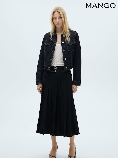 Mango Blue Denim Jacket (W22393) | £36