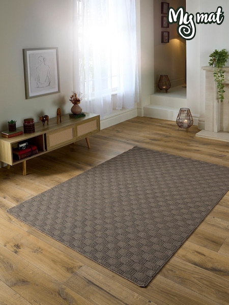 My Mat Mink Sculptured Washable Stain Resistant Runner (W22501) | £80