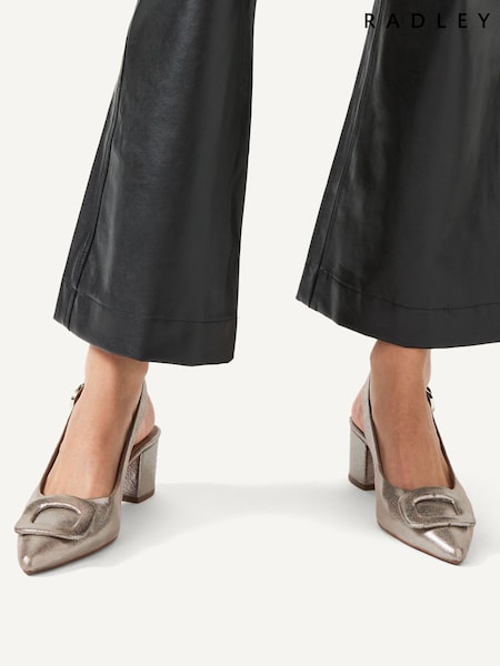 Radley Grosvenor Arcade Heeled Slingback Shoes (W22589) | £129
