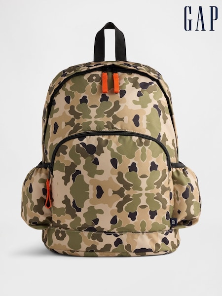 Gap Green Camo Camo Backpack (W22669) | £40