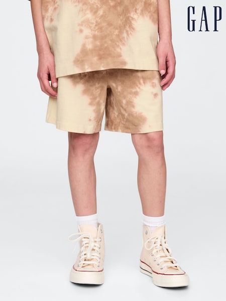 Gap Brown 5" Washed Easy Shorts (4-13yrs) (W22672) | £20