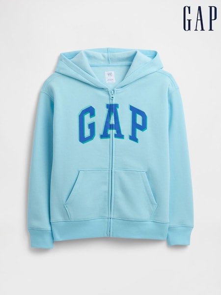 Gap Blue Logo Full Zip Hoodie (4-13yrs) (W22674) | £25