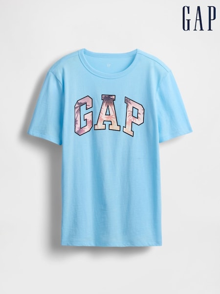 Gap Blue Logo T-Shirt (4-13yrs) (W22682) | £10