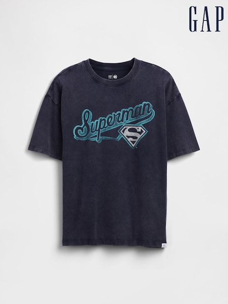 Gap Navy/Blue Superman Graphic Short Sleeve T-Shirt (4-13yrs) (W22693) | £18
