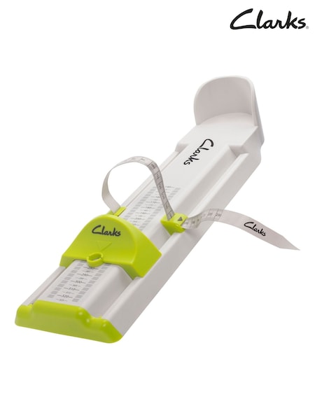 Clarks White Junior Foot Gauge (W22753) | £12