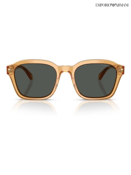 Emporio Armani Yellow Irregular Sunglasses (W22816) | £145