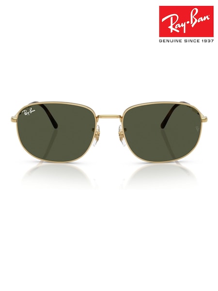 Ray Ban Gold Pillow Sunglasses (W22818) | £144
