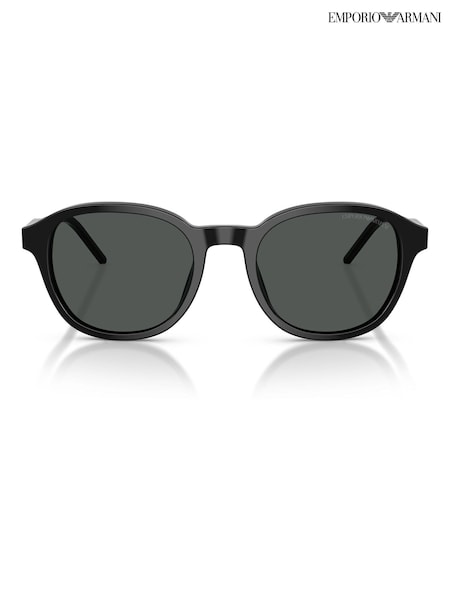 Emporio Armani Phantos Black Sunglasses (W22822) | £156