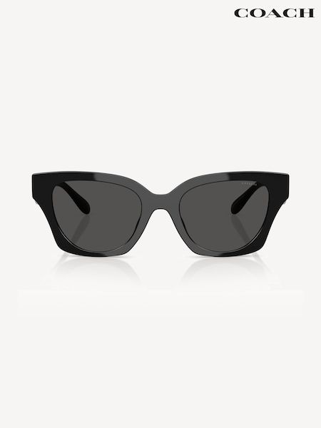 COACH Black Butterfly Sunglasses (W22827) | £124