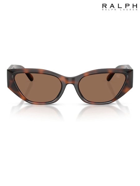 Ralph By Ralph Lauren Square Brown Sunglasses (W22833) | £233