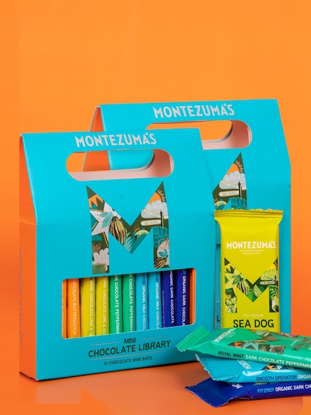 Montezuma's Mini 10 Bar Library Duo (W22964) | £36