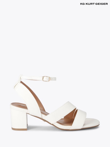 KG Kurt Geiger Cream Astrid Sandals (W23027) | £89