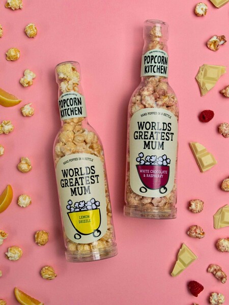 Popcorn Kitchen Mother Day Popcorn Gift Bottle Twin Pack (W23042) | £16