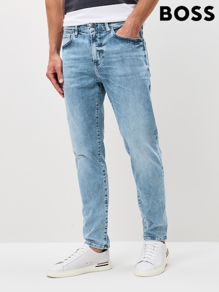 BOSS Blue Onyx Tapered Fit Denim Jeans (W23097) | £139