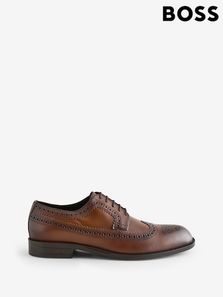 BOSS Brown Tayil Shoes (W23118) | £199