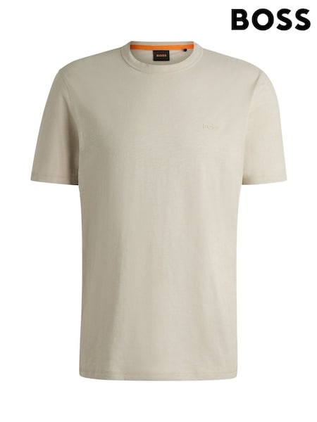BOSS Natural Regular Fit Logo T-Shirt (W23216) | £45