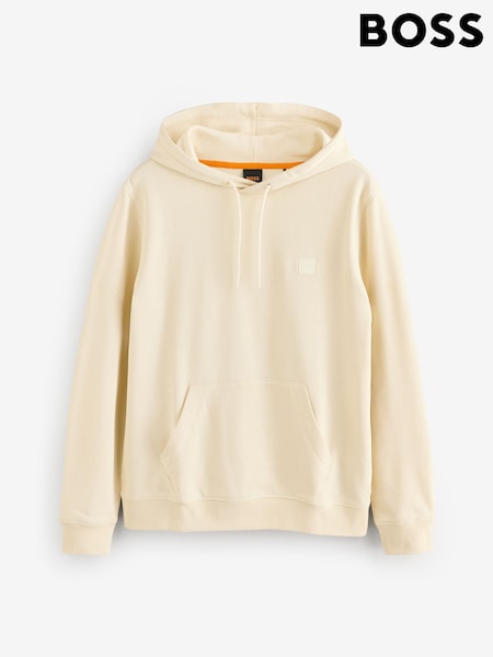BOSS Yellow Wetalk Logo Hoodie (W23250) | £119