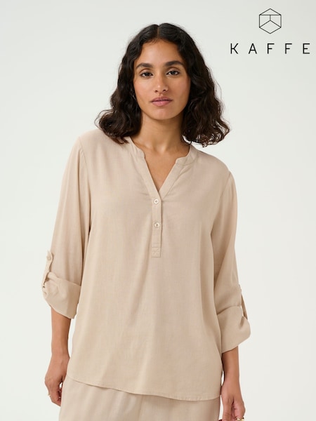 Kaffe Natural KAmilia Blouse (W23297) | £40