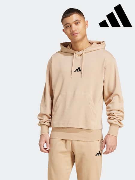 adidas Brown Feel Cozy Hoodie (W23415) | £38