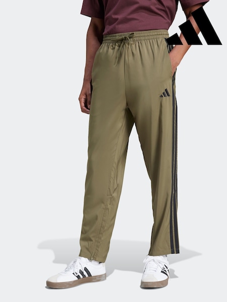 adidas Green Essentials 3-Stripes Stanford Open Hem Joggers (W23436) | £33