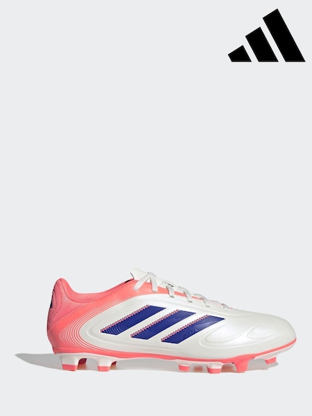 adidas White/Blue Adult Copa Pure 3 Club Firm/Multi Ground Boots (W23914) | £45
