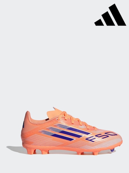 adidas Orange Kids F50 League Firm Multi-Ground Boots (W23932) | £50