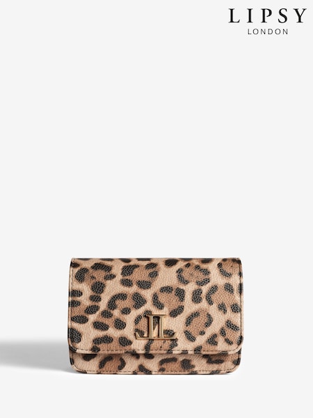 Lipsy Leopard Mini Cross-Body Bag (W23940) | £25