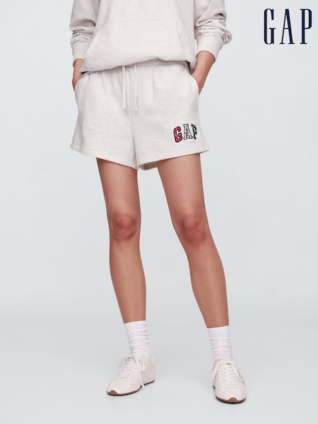 Gap Grey Logo Pull On Shorts (W24453) | £25