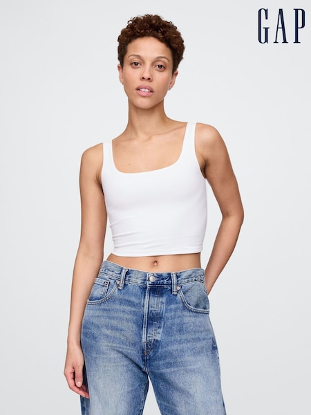 Gap White CloseKnit Jersey Brami (W24458) | £14