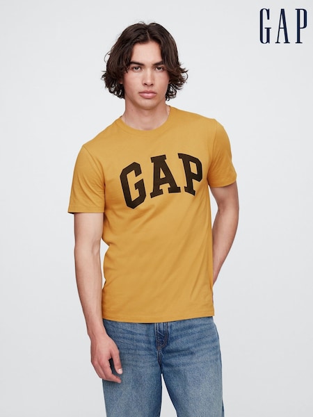 Gap Yellow Everyday Soft Logo T-Shirt (W24587) | £14