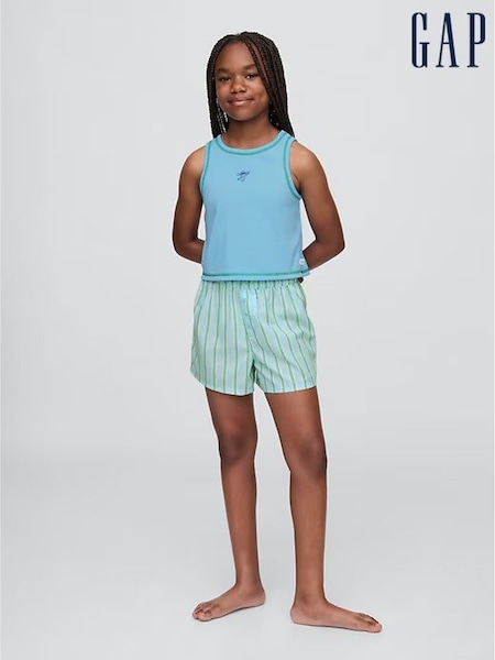 Gap Blue Lilo & Stitch Disney Vest & Short Pyjamas (6-13yrs) (W24607) | £30
