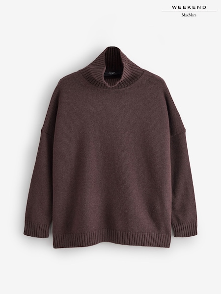Weekend MaxMara Brown BORGIA Sweater Tank Top (W24778) | £240
