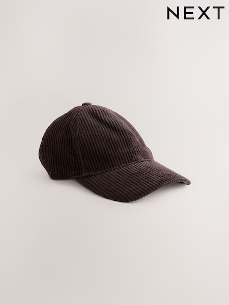 Chocolate/ Tapestry Floral Cord Cap (W25263) | £14