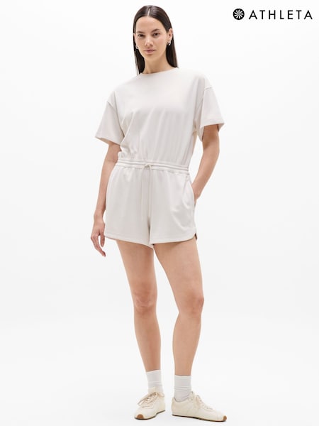 Athleta White Seasoft Rompersuit (W25307) | £95