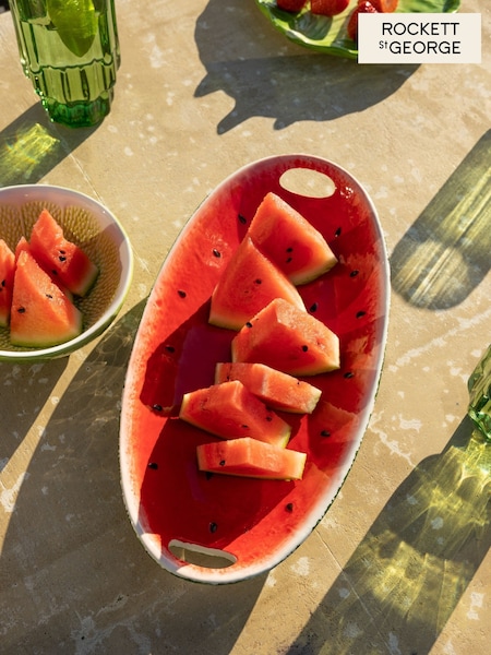Rockett St George Red Watermelon Serving Plate (W25575) | £38