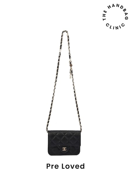 The Handbag Clinic Mini Chanel Belt Black Bag (W25610) | £2,695