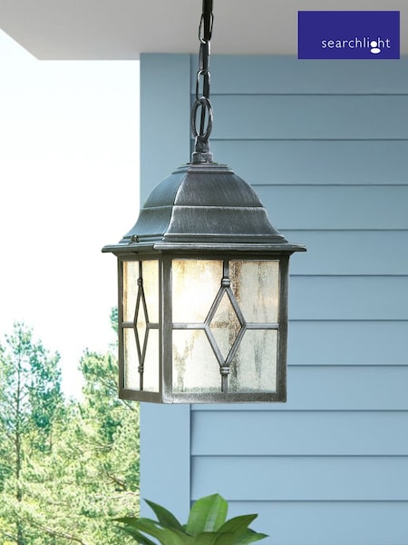 Searchlight Black Adeline Outdoor Pendant (W25658) | £34