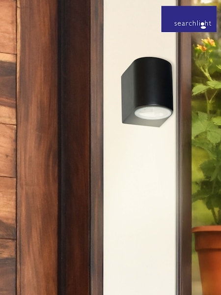 Searchlight Black Imola Small Outdoor Wall Light (W25672) | £20