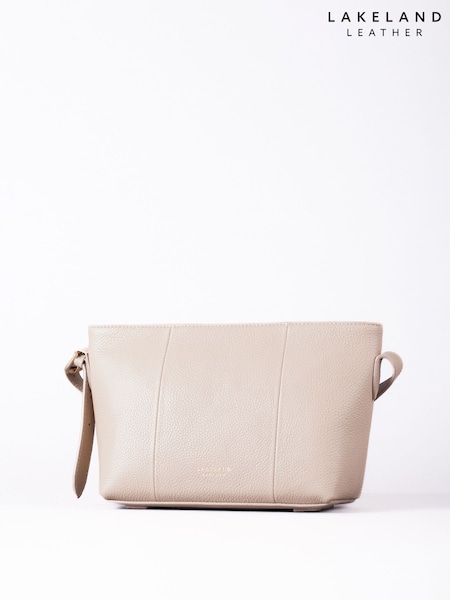 Lakeland Leather Cream Langdale Cross-Body Bag (W25855) | £70