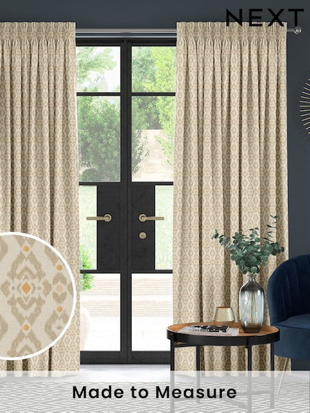 Terracotta Orange Alven Made to Measure Curtains (W25893) | £100