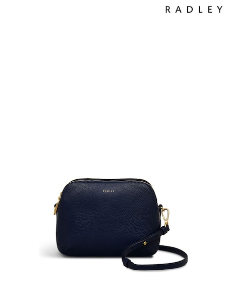 Radley Medium Blue Dukes Place Ziptop Cross-Body Bag (W26272) | £199