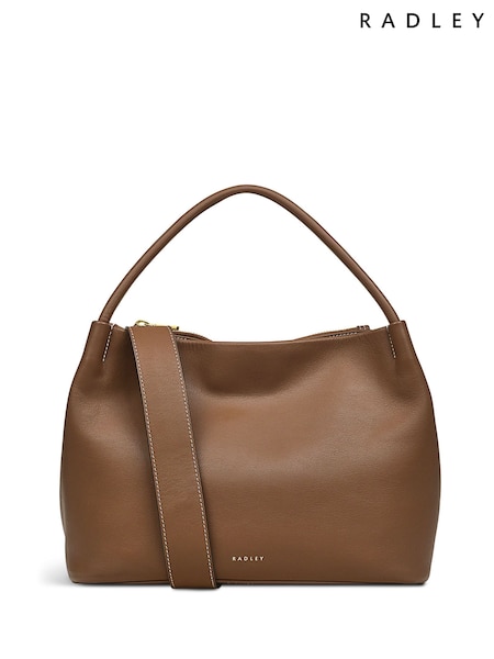 Radley Medium Ivydale Road Ziptop Grab Brown Bag (W26283) | £239
