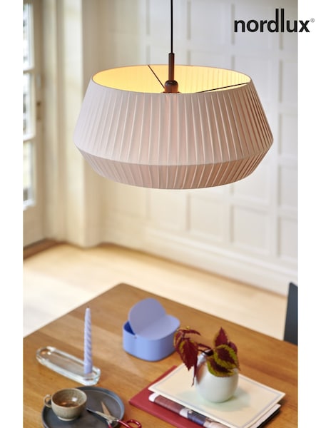 Nordlux Beige Dicte 40 Pendant Large Ceiling Light (W26470) | £120