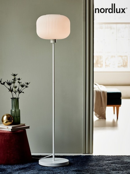 Nordlux White Milford Floor Lamp (W26472) | £120